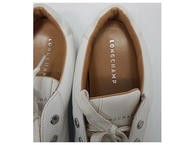 Longchamp Sneakers Bianche - vista 5