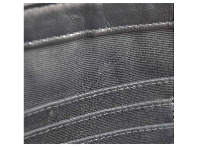 Saint Laurent Clutch matelassé color oro Nero - vista 7