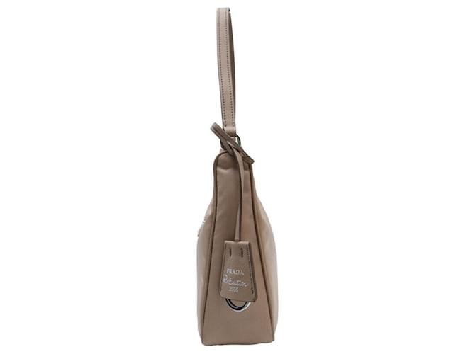 Prada Borsa a tracolla in nylon Marrone - vista 4
