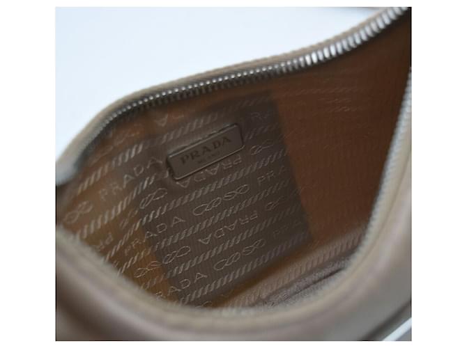 Prada Borsa a tracolla in nylon Marrone - vista 7
