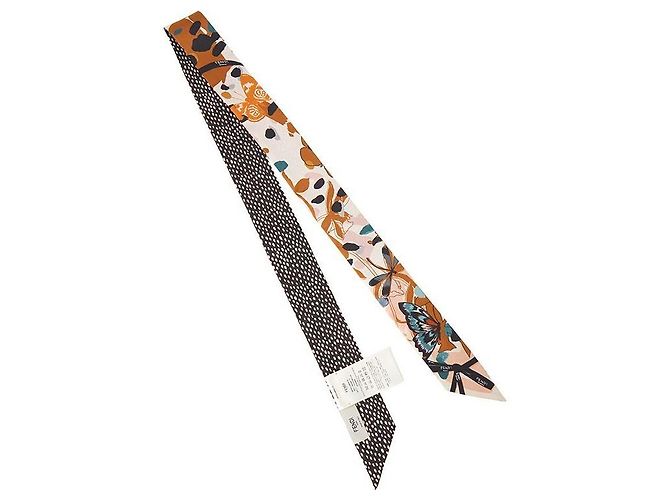Fendi Pañuelo de seda para mujer Optical Lappy AWES Multicolor - vista 3