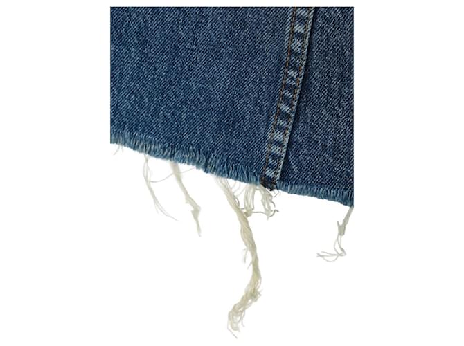 Chloé Patchwork Flare Denim Jeans Blau - Ansicht 7