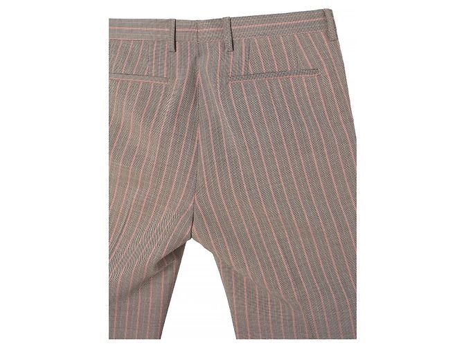Dries Van Noten PREELY Flared Wool Pants Brown - view 5