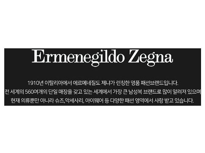 Ermenegildo Zegna Eyeglass Frame Metal Gray Brown - view 3