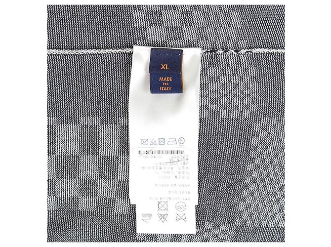 Louis Vuitton Distorted Damier Crew Neck Knit XL Black - view 7