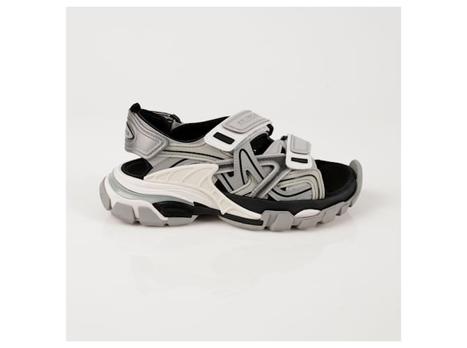 Balenciaga Sandali Track Marrone - vista 2