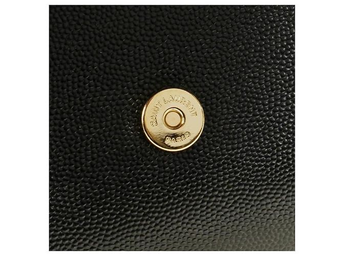 Saint Laurent Borsa Satchel Small Monogram stamp: Nero - vista 8