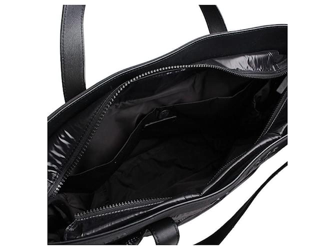 Moncler Borsa a tracolla e spalla imbottita nera Nero - vista 5