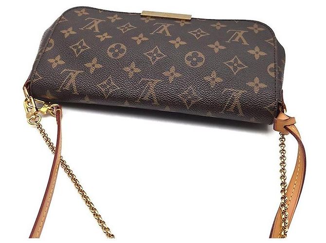 Louis Vuitton Monogram Favorite MM Borsa marrone - vista 6
