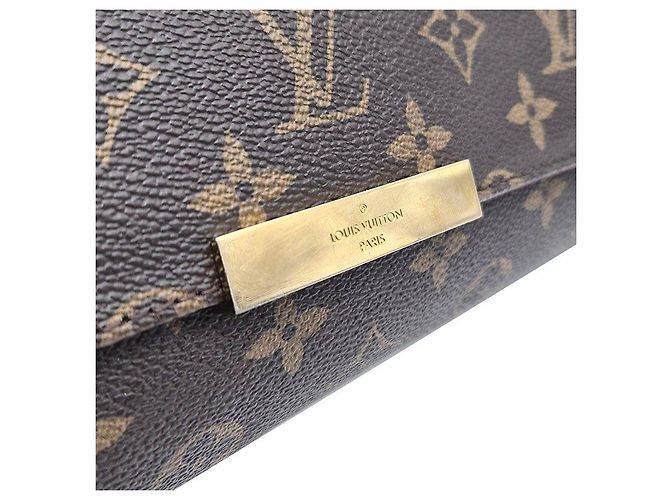 Louis Vuitton Monogram Favorite MM Borsa marrone - vista 8
