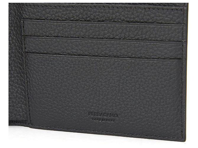Salvatore Ferragamo Portafoglio Monogram da Uomo Marrone - vista 6