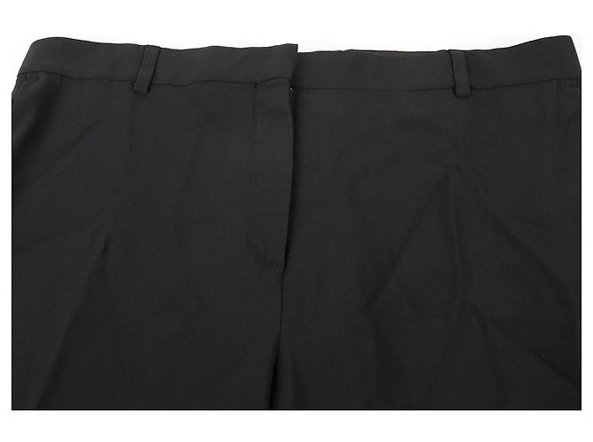Céline Pantalones de Rayón Negros Talla - vista 3