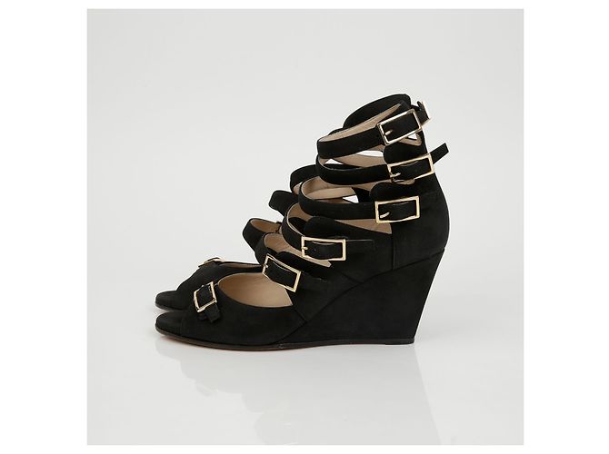 Chloé Sandali wedge a più cinturini Multicolore - vista 6