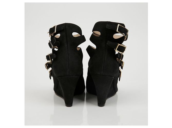 Chloé Sandali wedge a più cinturini Multicolore - vista 7