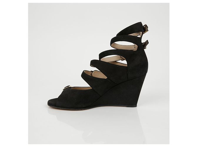 Chloé Sandali wedge a più cinturini Multicolore - vista 9