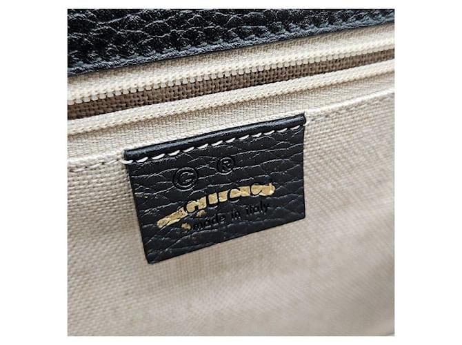 Gucci Borsa a tracolla Interlocking GG Nero - vista 8
