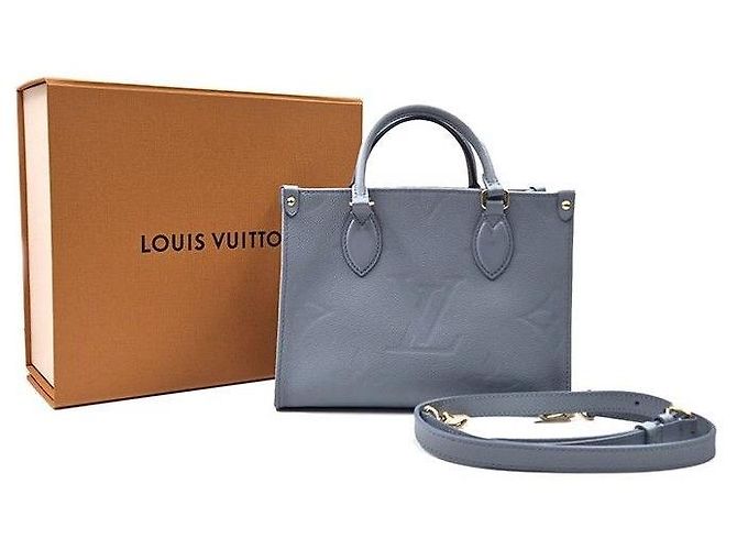 Louis Vuitton empreinte OnTheGo PM Blu - vista 8