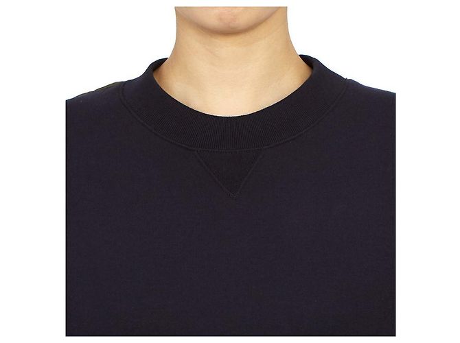 Sacai Abito a maniche corte da donna Nero - vista 8