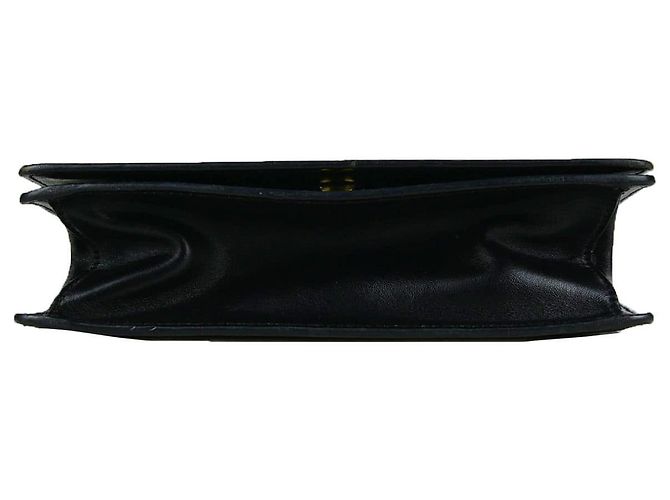 Prada Borsa a tracolla con patta in Saffiano Nero - vista 4