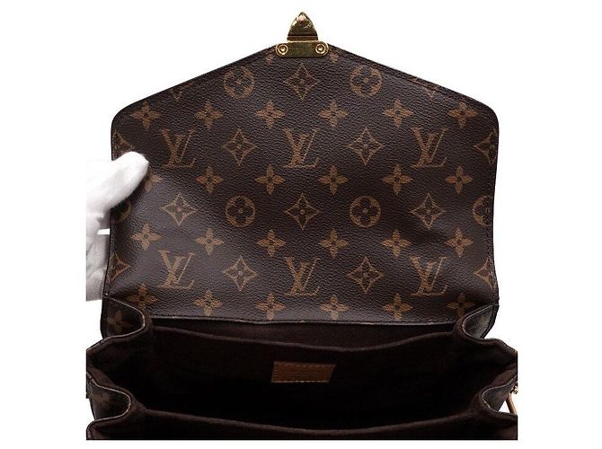 Louis Vuitton Borsa Tote e Borsa a Tracolla Monogram Pochette Metis Crossbody Multicolore - vista 6