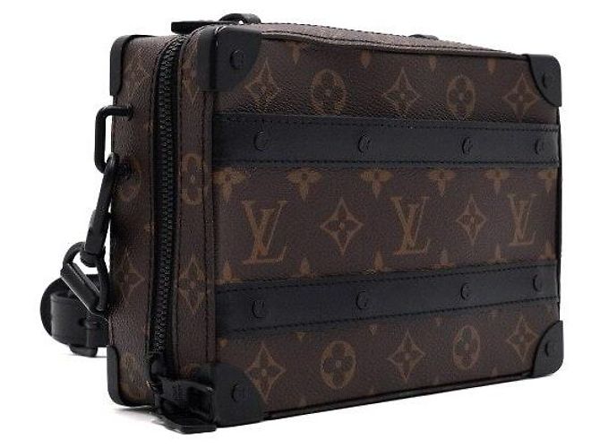Louis Vuitton Borsa a Tracolla Soft Trunk Monogram Macassar da Uomo Multicolore - vista 3