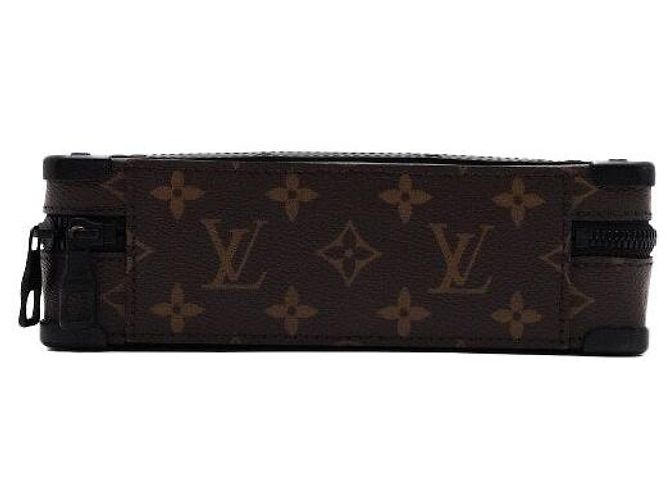 Louis Vuitton Borsa a Tracolla Soft Trunk Monogram Macassar da Uomo Multicolore - vista 6