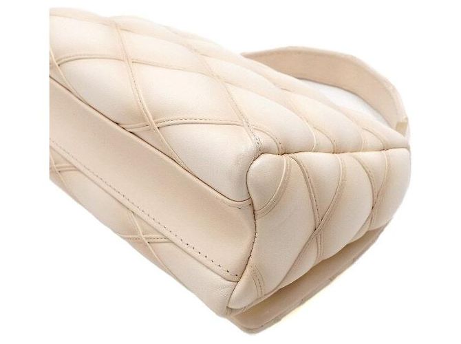Louis Vuitton Borsa Tote e Borsa a Tracolla con Catena PM Ramskin Vanilla D'oro - vista 10