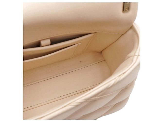 Louis Vuitton Borsa Tote e Borsa a Tracolla con Catena PM Ramskin Vanilla D'oro - vista 7