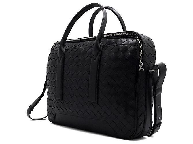 Bottega Veneta Borsetta Grande Getaway Nera da Uomo Borsa a Tracolla Nero - vista 2