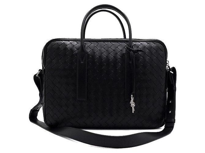 Bottega Veneta Borsetta Grande Getaway Nera da Uomo Borsa a Tracolla Nero - vista 4