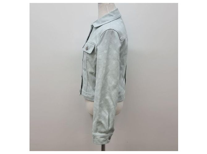 Hermès Shandal Denimjacke Silber - Ansicht 7