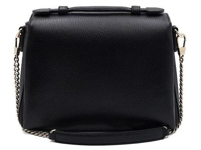 Gucci Bolsa Tote com Aba Entrelaçada e Bolsa de Ombro com Corrente Dourada - vista 4