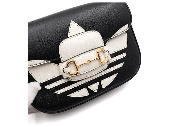 Gucci Mini borsa a tracolla e crossbody in pelle Horsebit - vista 10