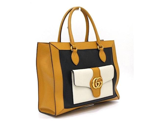 Gucci Borsa Tote e Borsa a Tracolla Double Medium Multicolore - vista 3