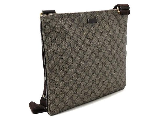 Gucci Borsa a tracolla messenger in tela GG Supreme Multicolore - vista 3