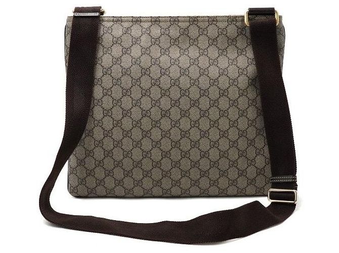 Gucci Borsa a tracolla messenger in tela GG Supreme Multicolore - vista 4