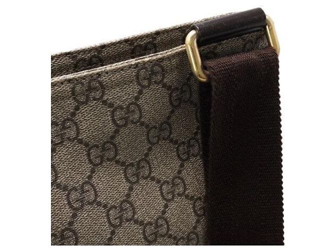 Gucci Borsa a tracolla messenger in tela GG Supreme Multicolore - vista 9