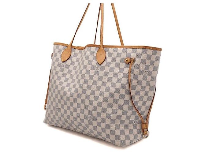 Louis Vuitton Borsa a tracolla Neverfull GM Damier Azure Blu - vista 2