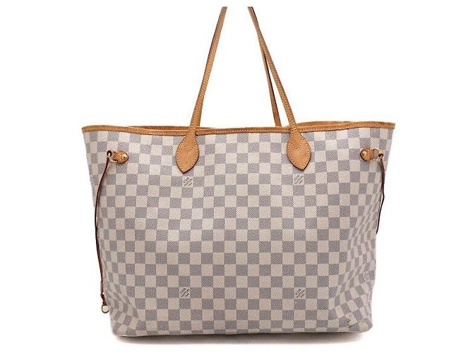 Louis Vuitton Borsa a tracolla Neverfull GM Damier Azure Blu - vista 4