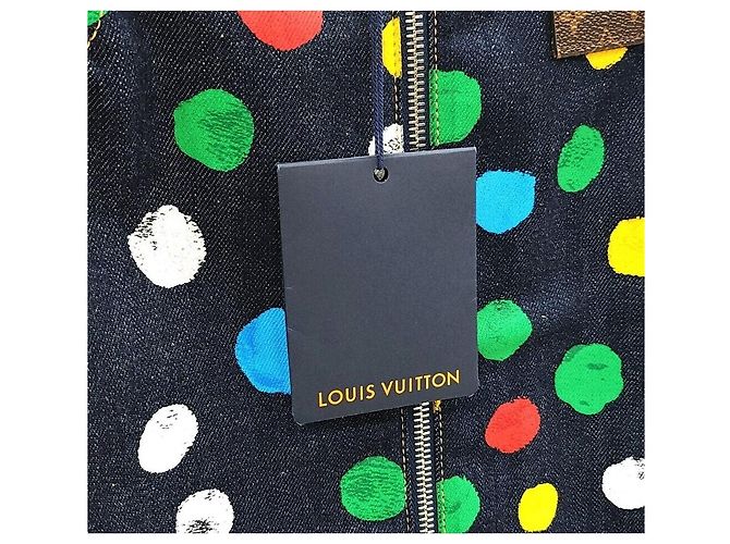 Louis Vuitton Falda vaquera de lunares Yayoi Kusama Negro - vista 5