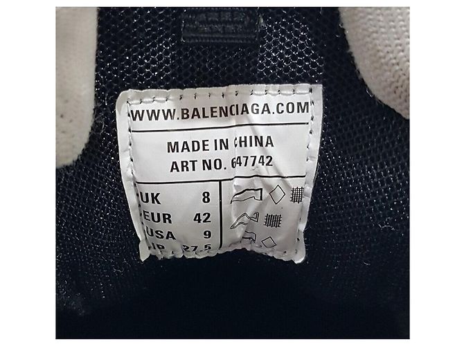Balenciaga Sneakers Track Nero - vista 8