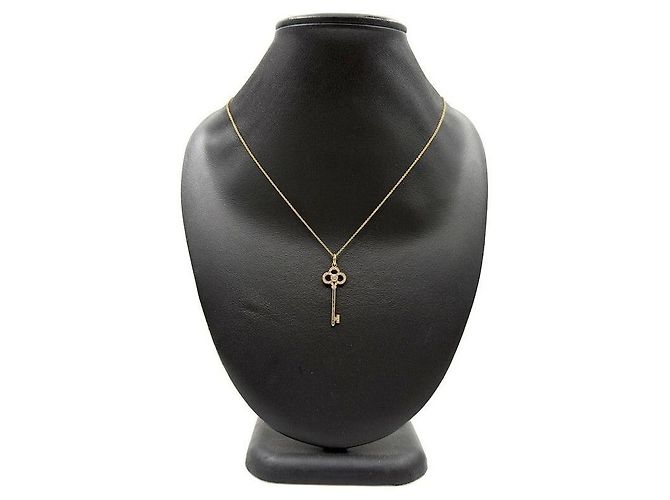 Tiffany & Co Collana Tiffany Crown Key Diamanti Giallo - vista 2