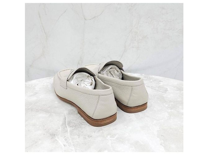 Prada Mocassini in pelle con logo Triangle - vista 4