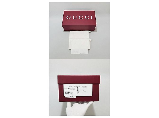 Gucci Mocassino in pelle argento con morsetto Nero - vista 10