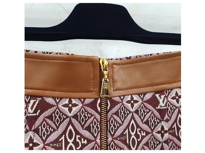 Louis Vuitton Monogram-Rock mit Metallschließe Rot - Ansicht 5