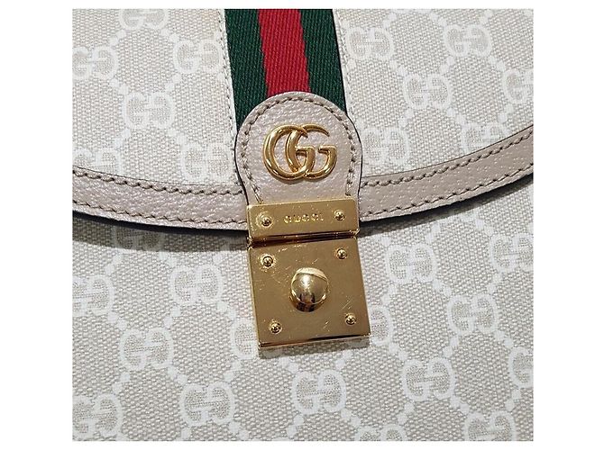 Gucci mala Ophidia Web Small Top Handle - vista 3