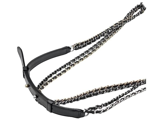 Chanel Borsa Hobo Gabrielle Small Nero - vista 3