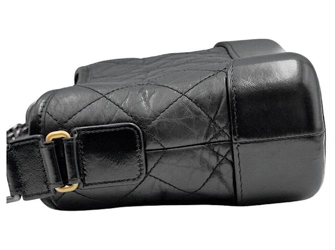 Chanel Borsa Hobo Gabrielle Small Nero - vista 4