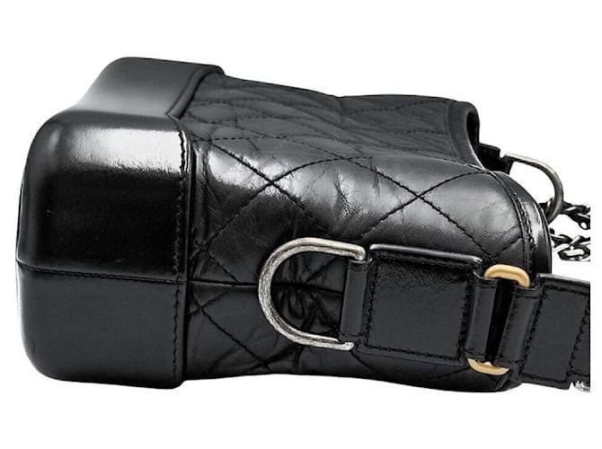 Chanel Borsa Hobo Gabrielle Small Nero - vista 5