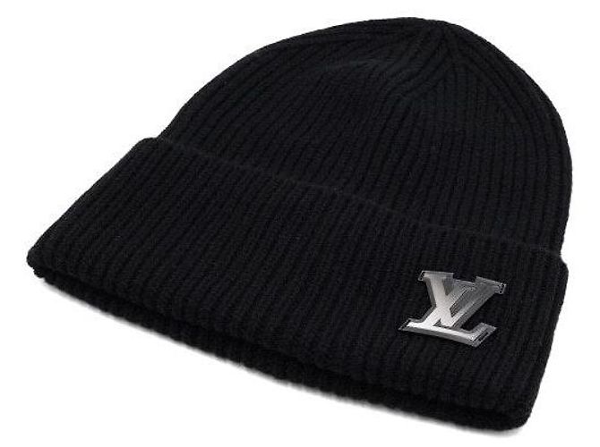 Louis Vuitton Kaschmir-Beanie in Schwarz - Ansicht 2